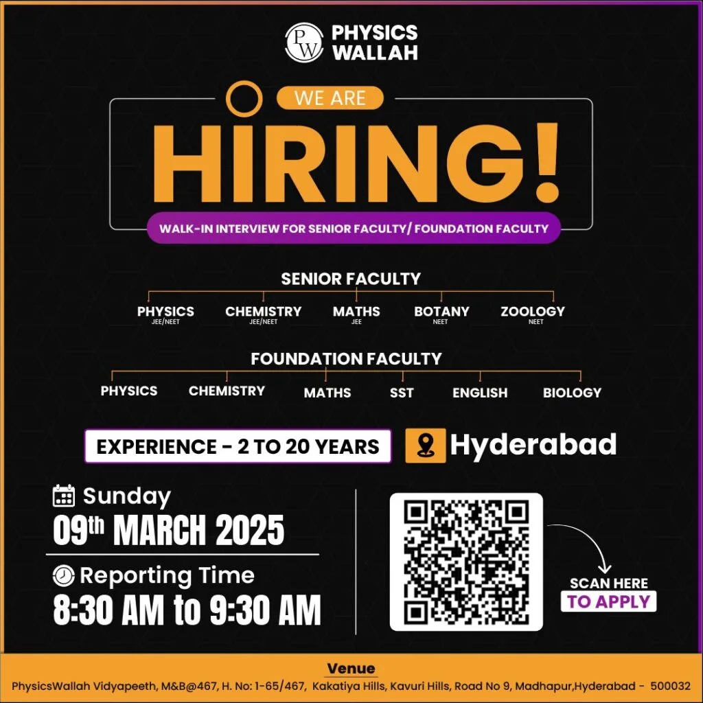 Pw hyderabad